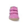BN2222L62 barefoot kotnikova obuv blifestyle raccoon bio velcro pink 3