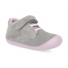 33 13900 45 barefoot kotnikova obuv lurchi farino suede grey rose sedoruzove 1
