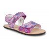 24M001.001 650 barefoot sandalky koel4kids ashley fuchsia flowers 1