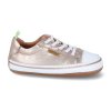 B.FUN8S 3983 barefoot tenisky tip toey joey funky metalic salmon white ruzove 2