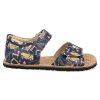 24M007.011 110 barefoot sandalky koel4kids amelia tractor blue modre 2024 2