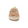 B.CGE1S 4139 barefoot sandalky tip toey joey coasty green natural organic canvas 3