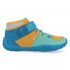 00847 20123 barefoot obuv s membranou affenzahn midboot leather dreamer lagoon blue 2