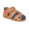 BBB225131 BL barefoot sandalky little blue lamb little gladiator brown hnede 1