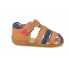 BBB225131 BL barefoot sandalky little blue lamb little gladiator brown hnede 2