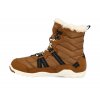 AEW RBE barefoot zimni obuv xero shoes alpine w rubber brown eggshell 4