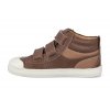 CB.LEP1 4210 barefoot kotnikova obuv tip toey joey leap old brown rust suede 4