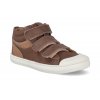 CB.LEP1 4210 barefoot kotnikova obuv tip toey joey leap old brown rust suede 1