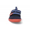 259210 barefoot tenisky sole runner puck 2 navy k red vegan tmave modre 3