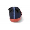 259210 barefoot tenisky sole runner puck 2 navy k red vegan tmave modre 5