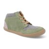 2201L509 barefoot kotnikova obuv blifestyle bio zipper olive beige 1