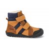 04T003.232 560 barefoot zimni obuv s membranou koel4kids milo hydro tex miel hnede 2