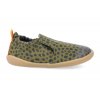 100XP700402 barefoot prezuvky bobux indie olive dalmation zelene 2
