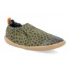 100XP700402 barefoot prezuvky bobux indie olive dalmation zelene 1