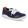 732609 barefoot capacky bobux step up play knit navy orange modre 1