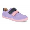 BNV13406L800 barefoot tenisky blifestyle anura bio nappa velours lavender fialove 1