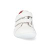 BN13403L660 barefoot tenisky blifestyle lutra bio nappa weiss feuerrot bile 3
