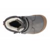07T003.102 410 barefoot zimni obuv s membranou koel4kids emil nappa tex grey seda 6