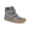 07T003.102 410 barefoot zimni obuv s membranou koel4kids emil nappa tex grey seda 1