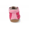 09M004.217 650 barefoot zimni obuv koel4kids baby bare bio nubuk fuchsia ruzova 5