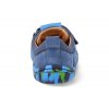 G3130223 10 barefoot textilni tenisky froddo bf d velcro denim modre 5