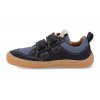 G3130223 barefoot textilni tenisky froddo bf d velcro dark blue modre 4