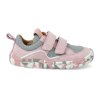 G3130223 12 barefoot textilni tenisky froddo bf d velcro grey pink ruzove 2