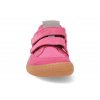 G3130223 8 barefoot textilni tenisky froddo bf d velcro fuxia ruzove 3