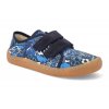 G1700355 barefoot tenisky froddo bf canvas blue modre 1