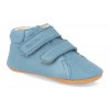 G1130013 11L barefoot capacky froddo prewalkers d velcro denim modre 1
