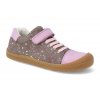 07M024.001 410 barefoot tenisky koel4kids domy fantasy grey fialove 1