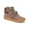 BEETLE L BROWN barefoot zimni obuv tikki shoes beetle leather brown hneda 1