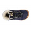 BEETLE L BLUE barefoot zimni obuv tikki shoes beetle leather blue modra 6