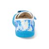 07M035.50B 150 barefoot platenky koel4kids dud textile cyan flowers modre 5