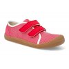 06M016.50B 200 barefoot platenky koel4kids bri medium vegan red cervene 1