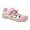 04M008.51H 610 barefoot sandaly koel4kids madison print pink vegan ruzove 1