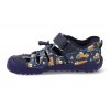 04M008.51H 110 barefoot sandaly koel4kids madison print blue modre 4