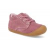 33 13982 29 barefoot kotnikova obuv lurchi flo suede wildberry ruzove 1