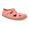 BF51 RUZ barefoot sandalky pegres bf51 ruzove 1