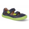 TERY NAVY barefoot sandalky protetika tery navy modre 1