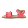 CB.RUF1 73820 barefoot sandalky tip toey joey ruffle coral matte ruzove 4