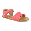 CB.RUF1 73820 barefoot sandalky tip toey joey ruffle coral matte ruzove 1