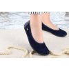 barefoot baleriny be lenka sophie dark blue 28911 size large v 1