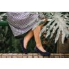 barefoot baleriny be lenka sophie dark blue 29691 size large v 1