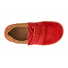 BV13400B660 barefoot tenisky blifestyle skink bio velours feuerrot cervene 6
