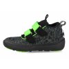 00844 80079 barefoot obuv s membranou affenzahn minimal lowboot knit happy panther cerna 4