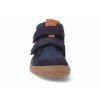G3110230 barefoot kotnikova obuv s membranou froddo bf autumn dark blue modra 3
