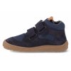 G3110230 barefoot kotnikova obuv s membranou froddo bf autumn dark blue modra 4