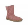 G3160207 barefoot kozacky s membranou froddo bf tex suede pink ruzove 2 1