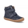 G2110124 8 barefoot zimni obuv froddo minni winter dark blue modra 1